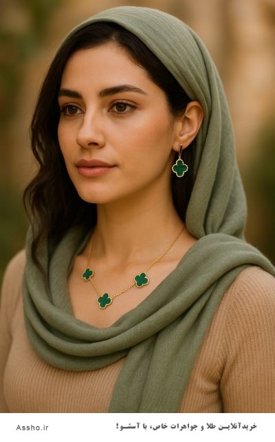 قیمت گردنبند ونکلیف طلا